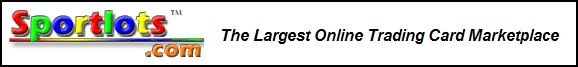 Small rainbow colored text banner for Sportlots.com